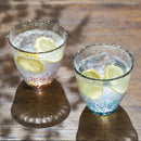 [GLASS] MATSURI PAIR OF ROCK GLASS GOLDEN ACCENTS | TSUGARU VIDRO| ADERIA