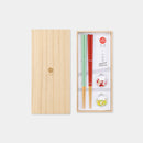 [CHOPSTICKS] CHOPSTICK REST SET APPLE | TSUGARU VIDRO| ADERIA