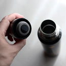 【텀블러/물병】 열머그루시 우산병 웨이브 치도리(블랙) | 에치젠 칠기