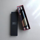 【텀블러/물병】 열머그루시 우산병 웨이브 치도리(블랙) | 에치젠 칠기