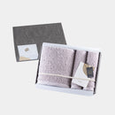 [TOWELS] "REI" BATH TOWEL & 2 FACE TOWELS SET | IMABARI TOWELS