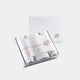 [TOWELS] "EN" BATH TOWEL X 1 & FACE TOWEL X 2 (3-PIECE SET / NEW DESIGN) | IMABARI TOWELS