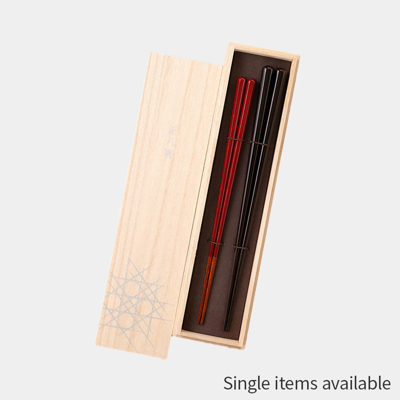 [CHOPSTICKS] LACQUER OCTAGON | WAKASA LACQUERWARE| MATSUKAN