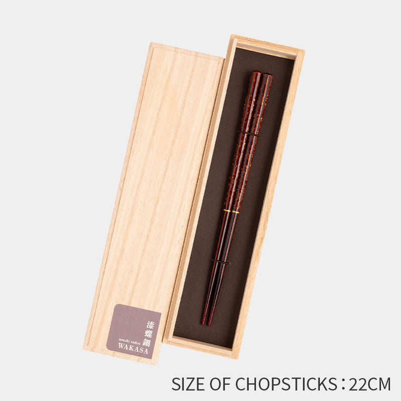 [CHOPSTICKS] LACQUER WAKASA HEXAGON | WAKASA LACQUERWARE| MATSUKAN