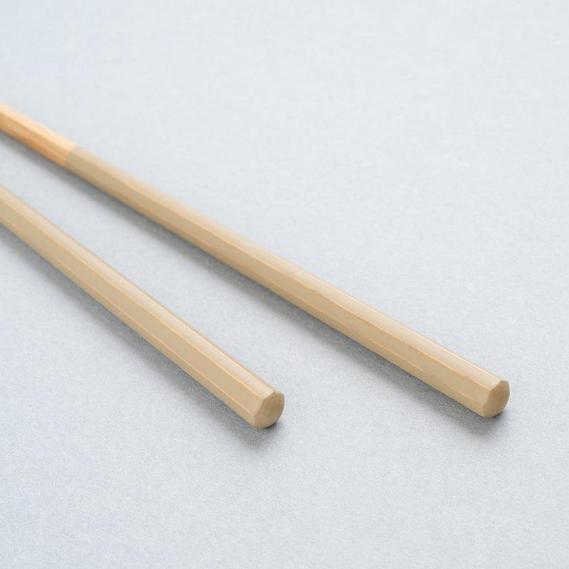 [CHOPSTICKS] HASHIKURA SEASON 01 OAK OCTAGON 22.5cm | WAKASA LACQUERED CHOPSTICKS | MATSUKAN