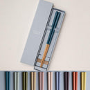 [CHOPSTICKS] HASHIKURA SEASON 01 OAK OCTAGON (CHOPSTICK REST & GIFT BOX SET) | WAKASA LACQUERED CHOPSTICKS | MATSUKAN