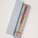 [CHOPSTICKS] HASHIKURA SEASON 01 OAK OCTAGON (CHOPSTICK REST & GIFT BOX SET) | WAKASA LACQUERED CHOPSTICKS | MATSUKAN