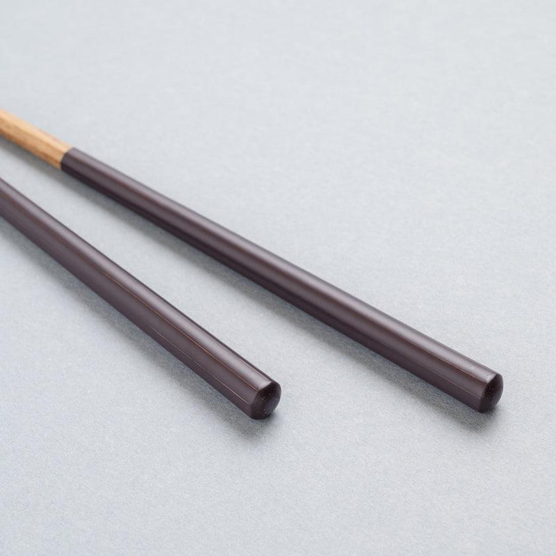 [CHOPSTICKS] HASHIKURA SEASON 01 OAK OCTAGON (CHOPSTICK REST & GIFT BOX SET) | WAKASA LACQUERED CHOPSTICKS | MATSUKAN