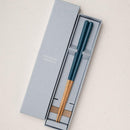 [CHOPSTICKS] HASHIKURA SEASON 01 OAK OCTAGON (CHOPSTICK REST & GIFT BOX SET) | WAKASA LACQUERED CHOPSTICKS | MATSUKAN