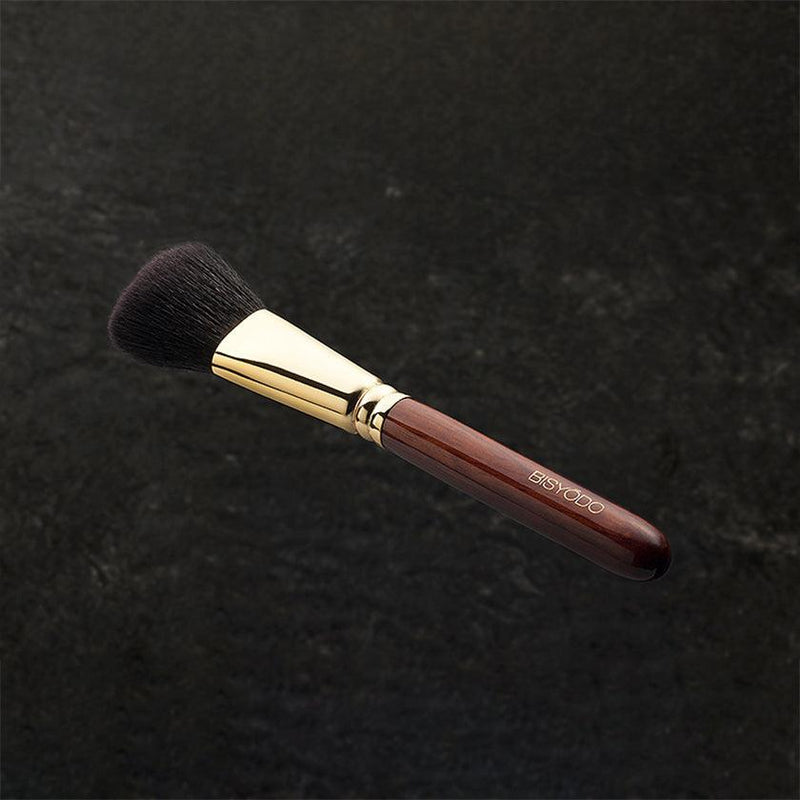 [MAKEUP BRUSH] BISYODO (L) HIGHLIGHT & CHEEK BRUSH (ANGLED) 38MM | MAKEUP BRUSH CRAFT | UYODA BISYODO