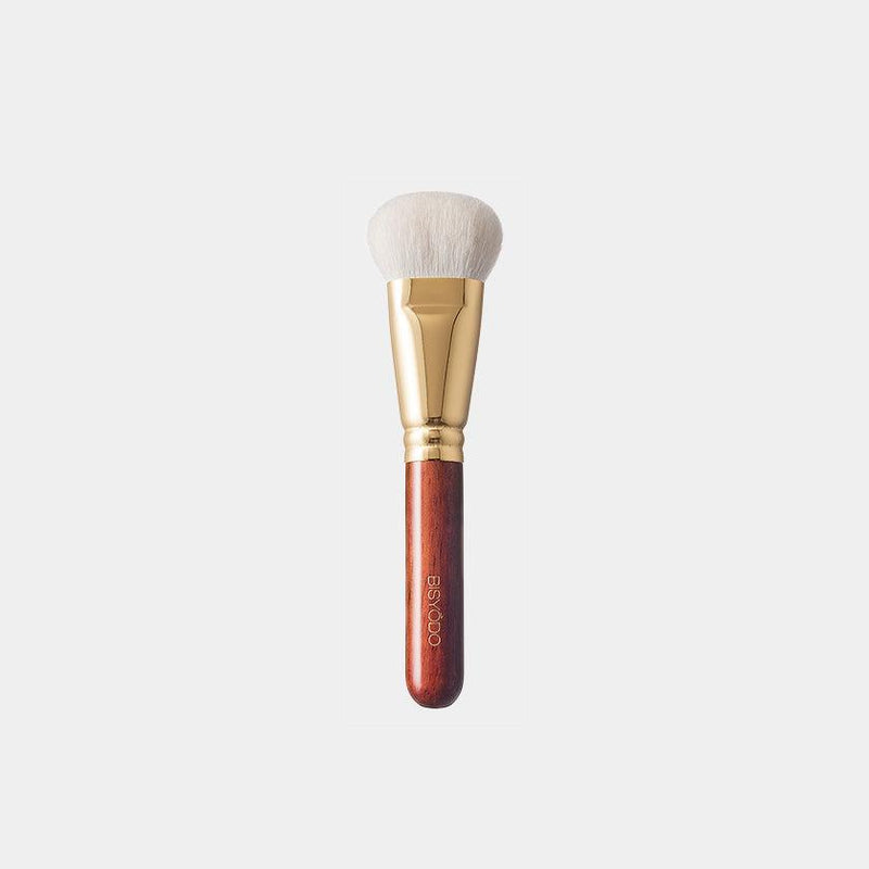 [MAKEUP BRUSH] BISYODO (L) FOUNDATION BRUSH (ROUND FLAT) 27MM | MAKEUP BRUSH CRAFT | UYODA BISYODO