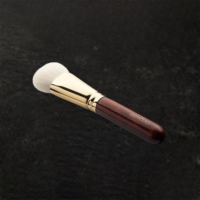 [MAKEUP BRUSH] BISYODO (L) FOUNDATION BRUSH (ROUND FLAT) 27MM | MAKEUP BRUSH CRAFT | UYODA BISYODO
