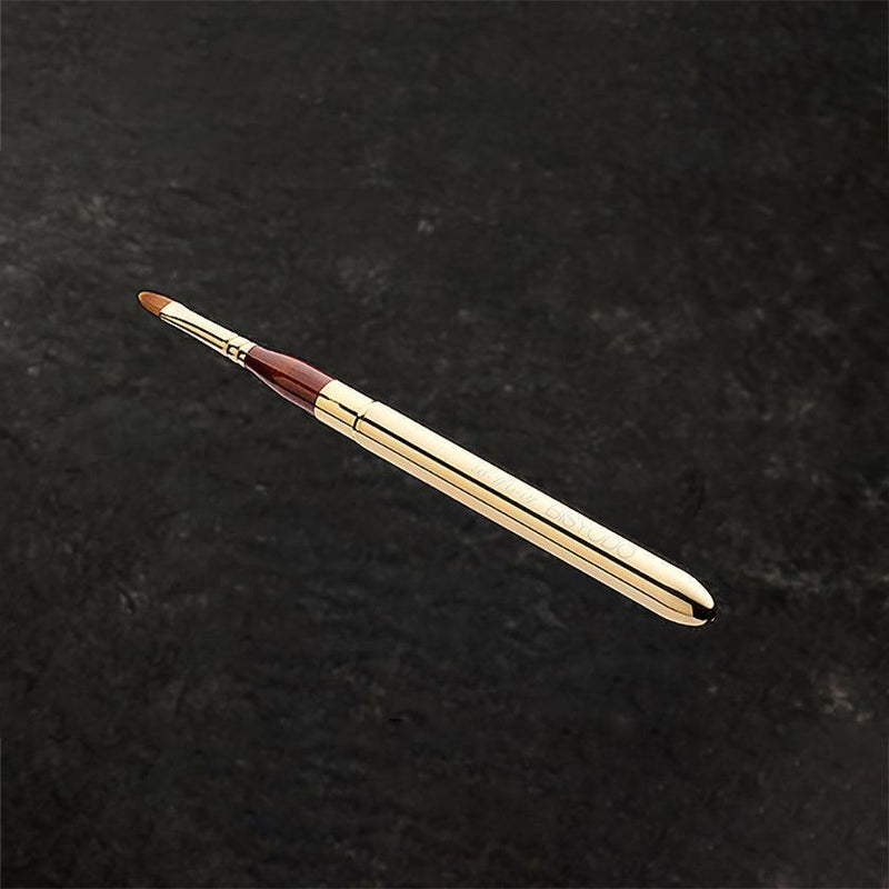 [MAKEUP BRUSH] BISYODO (L) DOUBLE-ENDED CONCEALER BRUSH (FLAT 9MM / ROUND 8MM) | MAKEUP BRUSH CRAFT | UYODA BISYODO