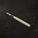 [MAKEUP BRUSH] BISYODO (L) DOUBLE-ENDED CONCEALER BRUSH (FLAT 9MM / ROUND 8MM) | MAKEUP BRUSH CRAFT | UYODA BISYODO