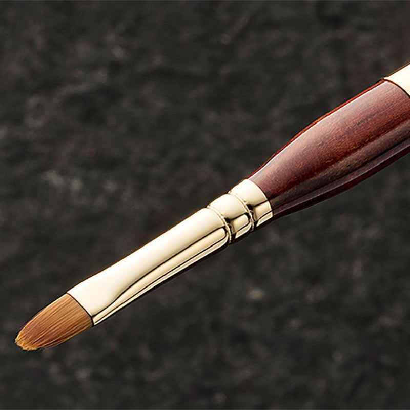 [MAKEUP BRUSH] BISYODO (L) DOUBLE-ENDED CONCEALER BRUSH (FLAT 9MM / ROUND 8MM) | MAKEUP BRUSH CRAFT | UYODA BISYODO