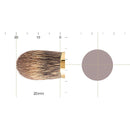 [MAKEUP BRUSH] BISYODO (L) EYESHADOW BRUSH (ROUND) 20MM | MAKEUP BRUSH CRAFT | UYODA BISYODO