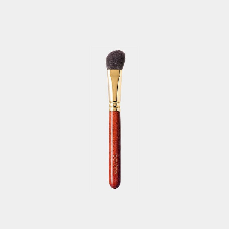 [MAKEUP BRUSH] BISYODO (L) LARGE EYESHADOW BRUSH (ANGLED) 21MM | MAKEUP BRUSH CRAFT | UYODA BISYODO
