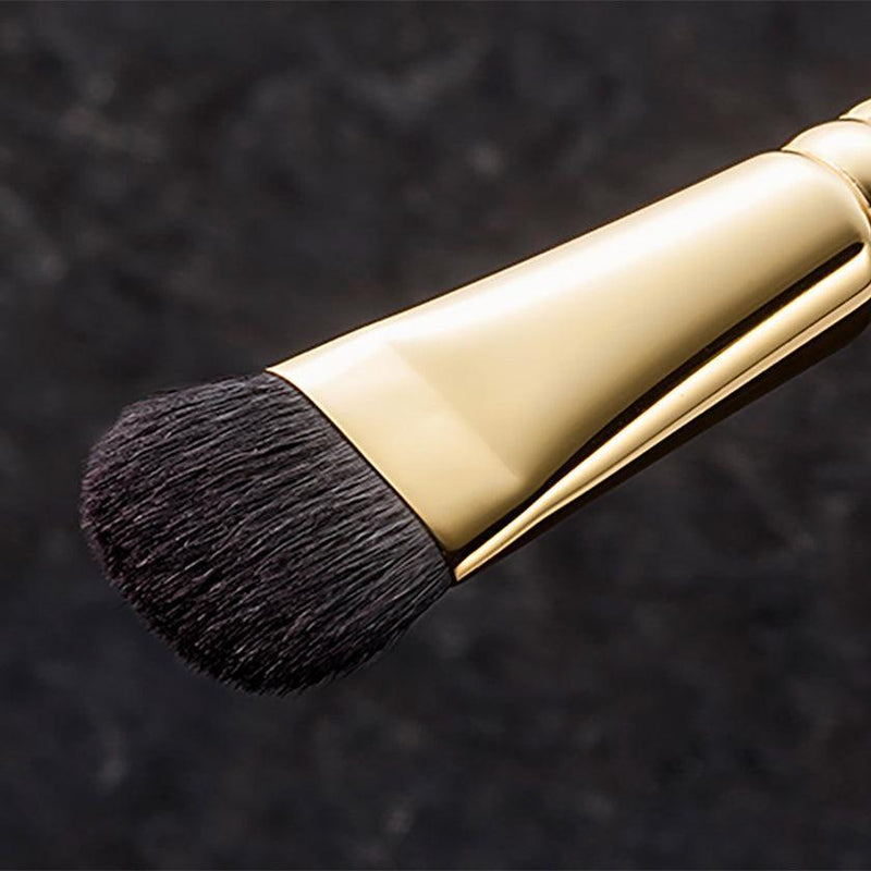 [MAKEUP BRUSH] BISYODO (L) EYESHADOW BRUSH (FLAT) 16MM – FINE GOAT HAIR (SOKOHO) | MAKEUP BRUSH CRAFT | UYODA BISYODO