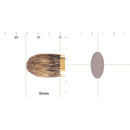 [MAKEUP BRUSH] BISYODO (L) EYESHADOW BRUSH (FLAT) 16MM – PINE SQUIRREL HAIR | MAKEUP BRUSH CRAFT | UYODA BISYODO