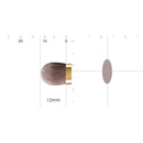[MAKEUP BRUSH] BISYODO (L) EYESHADOW BRUSH (FLAT) 12MM | MAKEUP BRUSH CRAFT | UYODA BISYODO