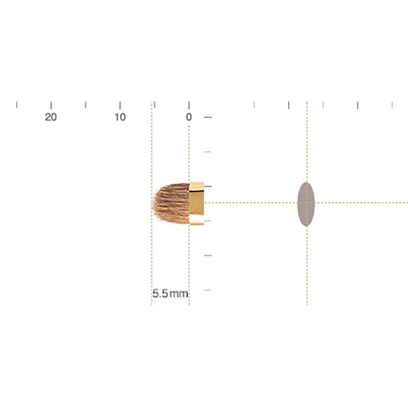 [MAKEUP BRUSH] BISYODO (L) SHADOW LINER BRUSH (FLAT) 5.5MM | MAKEUP BRUSH CRAFT | UYODA BISYODO