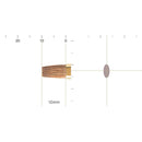 [MAKEUP BRUSH] BISYODO (L) LIP BRUSH (FLAT) 10MM | MAKEUP BRUSH CRAFT | UYODA BISYODO