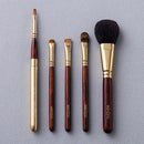 [MAKEUP BRUSH 5-PIECE SET] BISYODO SET WITH POUCH | MAKEUP BRUSH CRAFT | UYODA BISYODO