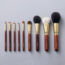 [MAKEUP BRUSH 9-PIECE SET] BISYODO SET WITH POUCH | MAKEUP BRUSH CRAFT | UYODA BISYODO