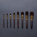 [MAKEUP BRUSH 8-PIECE SET] GRAND SET WITH POUCH | MAKEUP BRUSH CRAFT | UYODA BISYODO