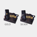 [MAKEUP BRUSH 8-PIECE SET] GRAND SET WITH POUCH | MAKEUP BRUSH CRAFT | UYODA BISYODO