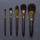 [MAKEUP BRUSH 5-PIECE SET] GRAND SET WITH POUCH | MAKEUP BRUSH CRAFT | UYODA BISYODO