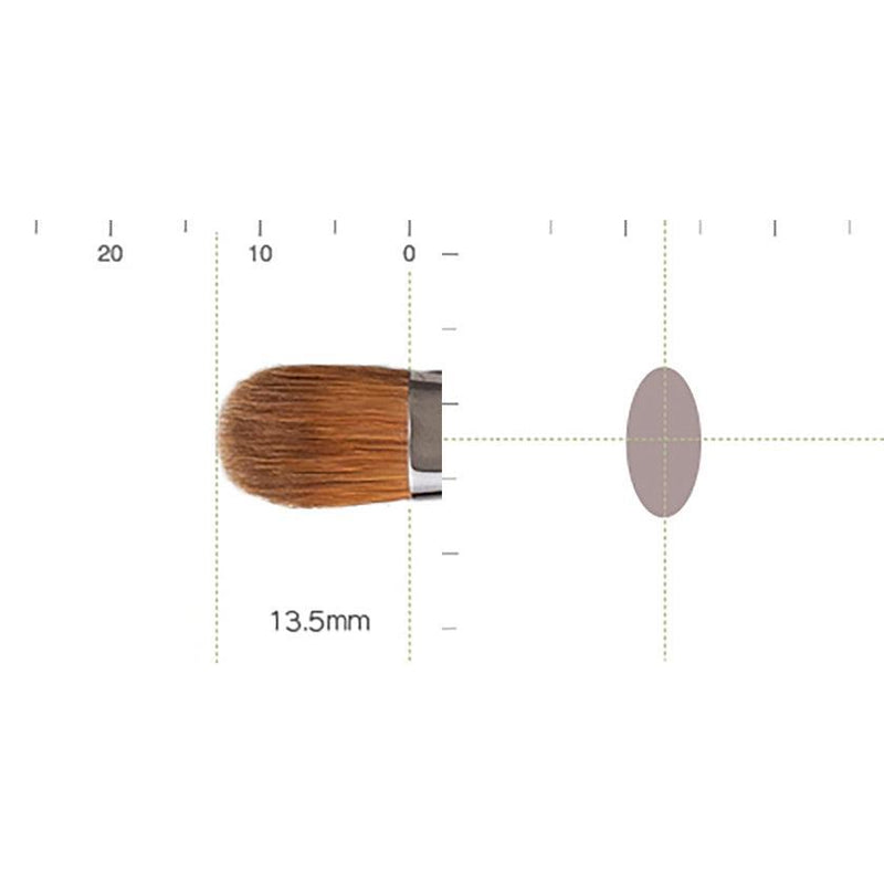 [MAKEUP BRUSH] SHIORI CONCEALER BRUSH (FLAT) | MAKEUP BRUSH CRAFT | UYODA BISYODO