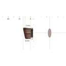 [MAKEUP BRUSH] SHIORI EYEBROW BRUSH (ANGLED) | MAKEUP BRUSH CRAFT | UYODA BISYODO