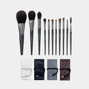 [MAKEUP BRUSH 11-PIECE SET] SHIORI SET WITH POUCH | MAKEUP BRUSH CRAFT | UYODA BISYODO