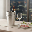 [PITCHER] WINE COOLER RIPPLES | OSAKA NANIWA PEWTER WARE｜使用イメージ（演出・テーブルコーディネート）※手作りのため色・風合いは一点ごとに異なります