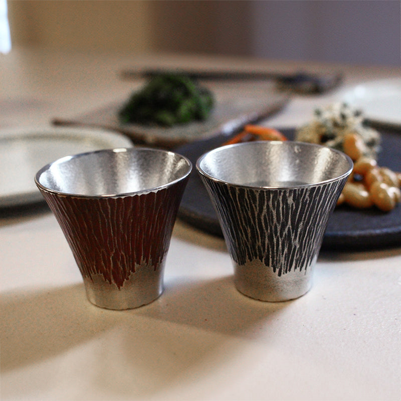 [SAKE CUP] MT. FUJI SERIES | OSAKA NANIWA PEWTER WARE