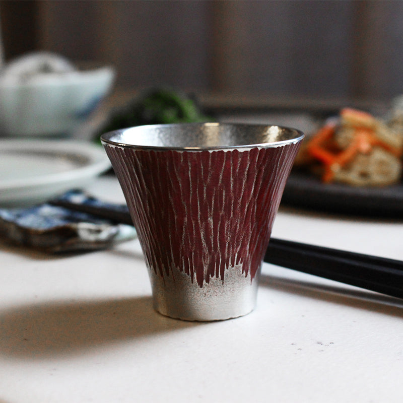 [Sake Cup] Mt ซีรี่ส์ฟูจิ | Osaka Naniwa Pewter Ware