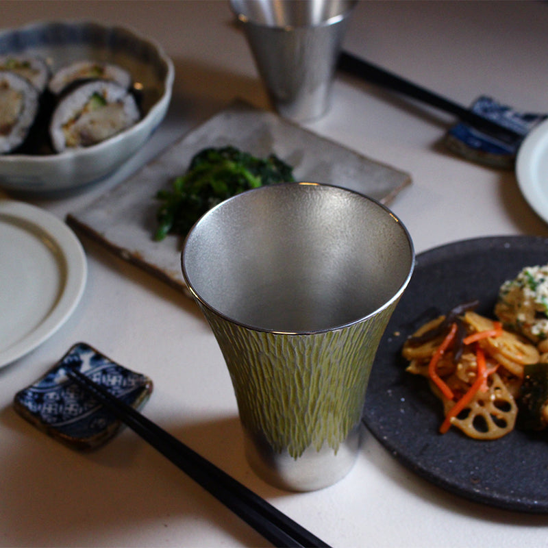 [แก้ว (ถ้วย)] Mt Tumbler Series Fuji (เล็ก) | Osaka Naniwa Pewter Ware