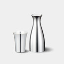 [SAKE BOTTLE] SAKE SET CHILLED (BOTTLE & CUP * 1) | OSAKA NANIWA PEWTER WARE