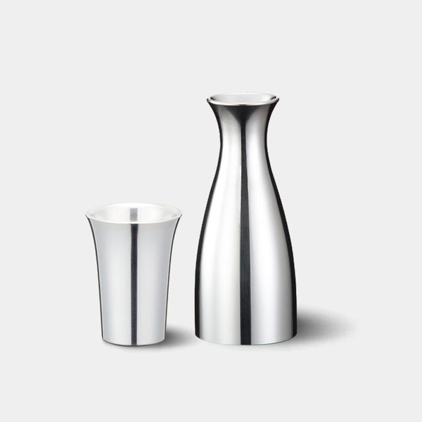 Sake Container Metal Metal Sake Cups &Sake Bottle |Made in Japan products BECOS