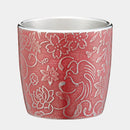 [SAKE CUP] NATURAL BEAUTY FLOWERS & BIRDS & WIND & MOON | OSAKA NANIWA PEWTER WARE