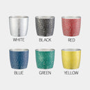 [SAKE CUP] NATURAL BEAUTY FLOWERS & BIRDS & WIND & MOON | OSAKA NANIWA PEWTER WARE