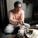 [PAPERWEIGHT] BEAR | OSAKA NANIWA PEWTER WARE