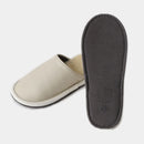 [SLIPPERS] LEATHER OFF-WHITE (SIZE M) | LEATHER PROCESSING | Foo Tokyo