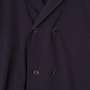 [PAJAMA] ROYAL ORGANIC COTTON DOUBLE-BUTTONED NAVY | SEWING | Foo Tokyo