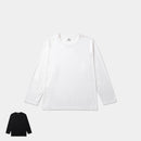 [T-SHIRT] WOMEN'S LONG-SLEEVE TOP SILK COTTON | SEWING | Foo Tokyo
