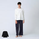 [T-SHIRT] MEN'S LONG-SLEEVE TOP SILK COTTON | SEWING | Foo Tokyo