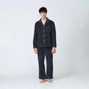[PAJAMA] COTTON WOOL PILE CHARCOAL GRAY SETUP | SEWING | Foo Tokyo