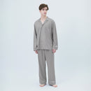 [PAJAMA] SILKY COTTON GRAY SETUP | SEWING | Foo Tokyo