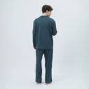 [PAJAMA] SILKY COTTON TURQUOISE SETUP | SEWING | Foo Tokyo